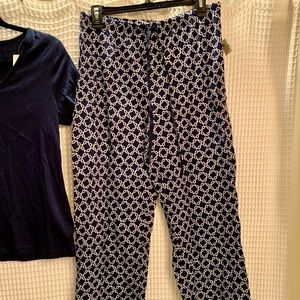 NWT Nautica Navy Pajama Set